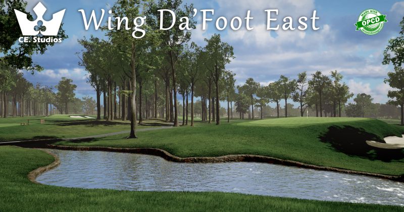 Wing Da'Foot East Course