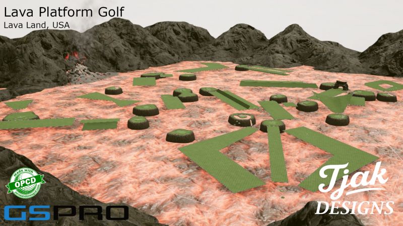 Lava Platform Golf